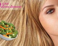 10 продуктов для здоровых волос